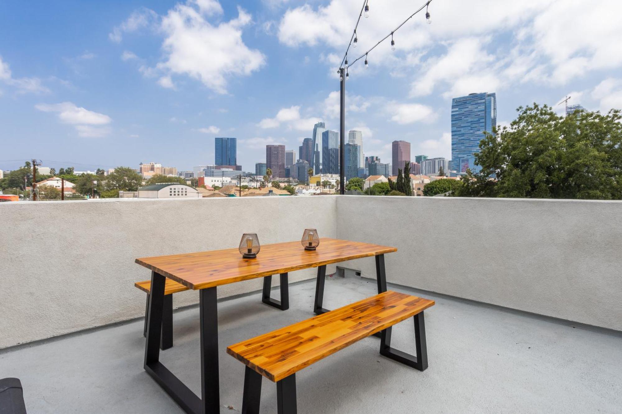 Stylish Dtla Home With Views Los Angeles Esterno foto