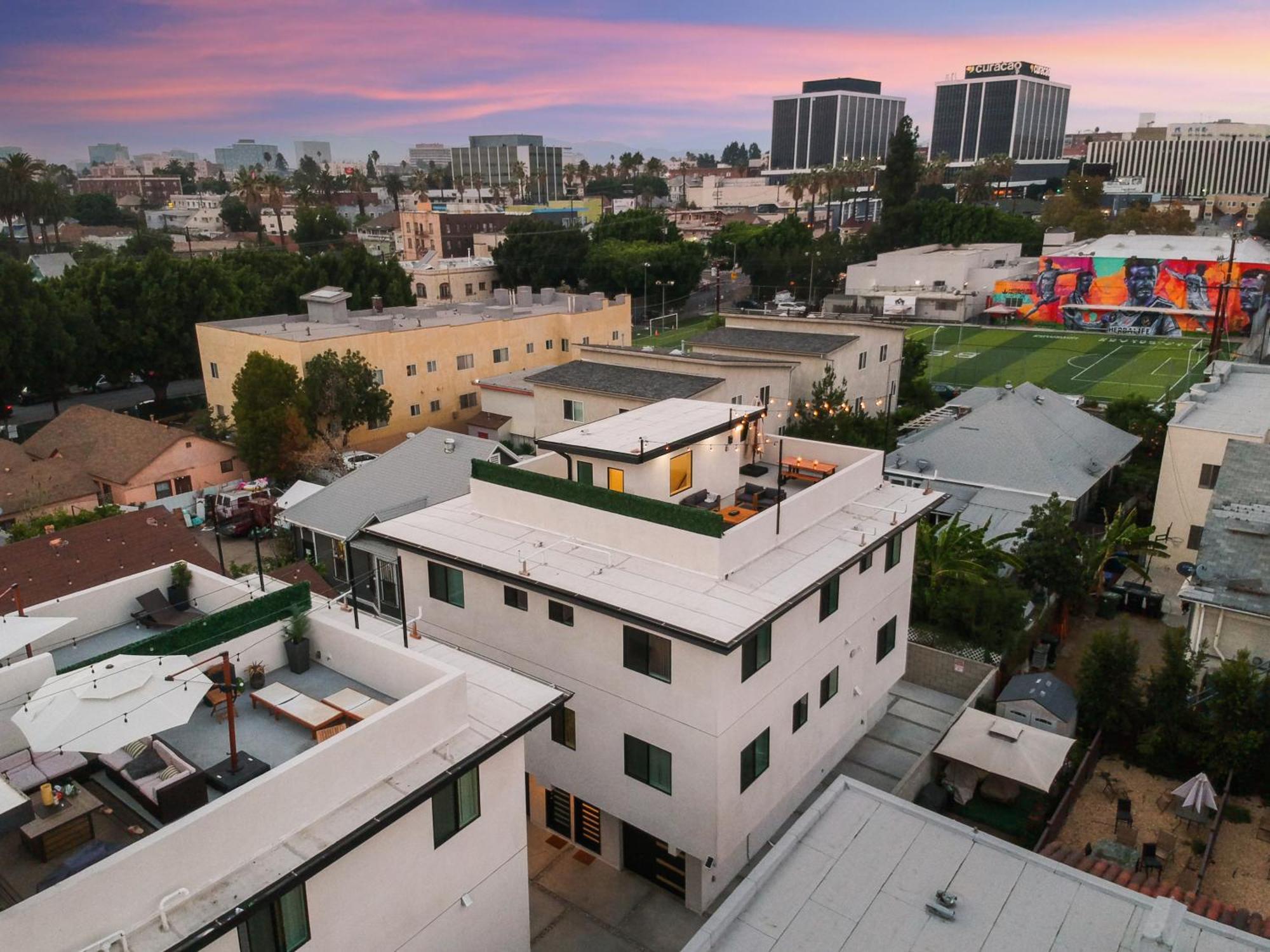 Stylish Dtla Home With Views Los Angeles Esterno foto